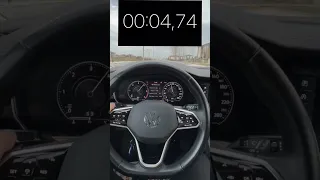 Volkswagen Touareg 0-100 km/h