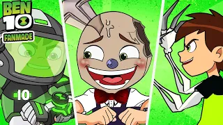 Ben 10 Among Us, Ice Scream, Megaphone Fanmade Transformation | Ben 10 Animation