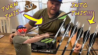 Fletch Your Arrows Like a PRO!!! A How To Guide Tac Driver Vanes!!