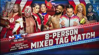 FULL MATCH: 8-Person Mixed Tag Team Match | NXT The Great American Bash Kickoff