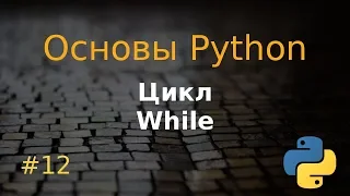 Основы Python #12: цикл While