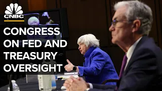 Fed Chair Jerome Powell and Treasury Secretary Janet Yellen testify before Congress — 11/30/21