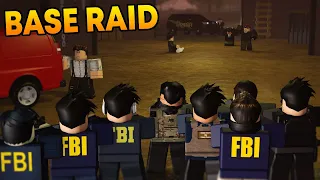 FBI RAIDS criminal base.. [Shots Fired] | Liberty County Roleplay (Roblox)