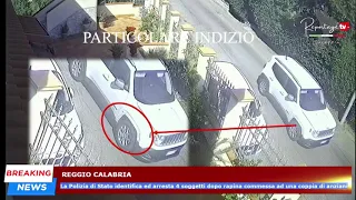 Reggio Calabria: la Polizia di Stato arresta 4 soggetti dopo rapina commessa a coppia di anziani.