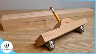 DIY Center Marking Tool - Make an Easy Center Marking Jig