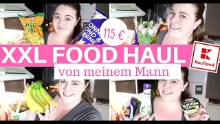 XXL FOOD HAUL VON MEINEM MANN| KAUFLAND| WOCHENEINKAUF| Fräulein Jasmin