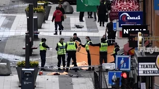 Stockholm Terror compilation video of attack on Drottninggatan April 7 2017 Sweden