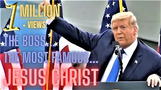 “The BOSS…. The most famous.. JESUS CHRIST”