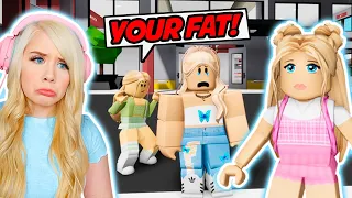 NEW GIRL AT SCHOOL GETS FAT SHAMED IN BROOKHAVEN! (ROBLOX BROOKHAVEN RP)