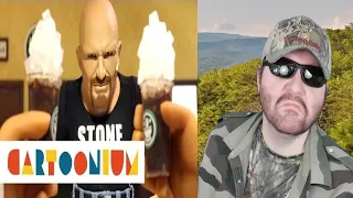 Stone Cold Steve Austin - Cold... Stone Cold - WWE Slam City (Cartoonium) - Reaction! (BBT)
