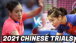 Liu Shiwen vs Xu Yi | 2021 Chinese Trials (Group Stage)