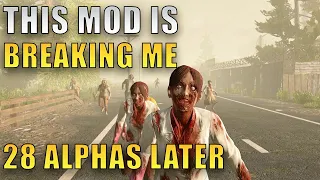 Very Tough Day | 28 Alphas Later Mod | 7 Days To Die Alpha 21 Gameplay