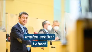 13. Regierungserklärung zur Corona-Pandemie - Bayern