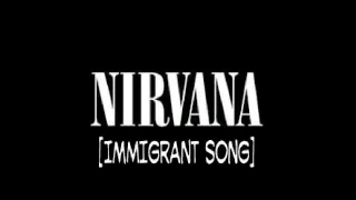 Nirvana - Immigrant Song - At Eagles Hall, 1988 [With Lyrics]