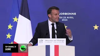 Top Channel/ “Evropa mund të vdesë”, paralajmëron Macron: Rreziku do jetë më i madh, na duhet...