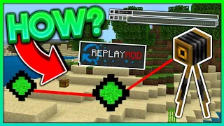 REPLAY & CINEMATIC Addon For MCPE (1.16+) - Replay Mod Tutorial 2020 (Minecraft Bedrock Edition)