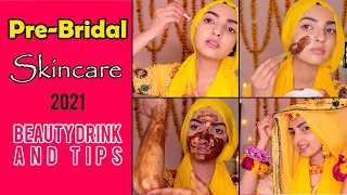 Pre-Bridal Skincare at Home 2021 to Get Super Glowing Glossy Skin