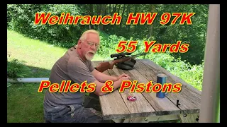 Weihrauch HW97K  at 55 Yards