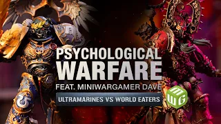 High Stakes! World Eaters vs Ultramarines. Warhammer 40k in 40 minutes.