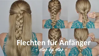 ✨Flechten für Anfänger | STEP BY STEP | 5 Flechtarten | Uljanas Blog