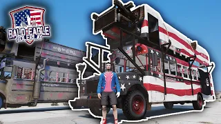 DOUBLE STACKED BUSES WITH NO BRAKES DEMO DERBY! - GTA RP