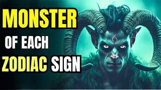 Each ZODIAC Sign Reveals A MONSTER Hiding Inside You | The SCARY TRUTH About Your ZODIAC SIGN!