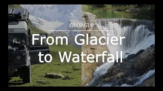 Camping near a Glacier and a Waterfall in Ushguli-Kutaisi // Overland Series Ep. 13