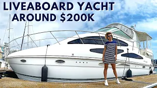 $229,000 2005 CRUISERS 405 Express Motoryacht Liveaboard & Starter Yacht Tour