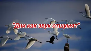 "Дни как звук отшумят" Минус/Фонограмма.