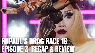 RuPaul's Drag Race Season 16 Episode 3 "The Mother Of All Balls" Recap & Review