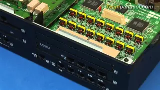 Ampliación y tarjetas de la central KX-NS500