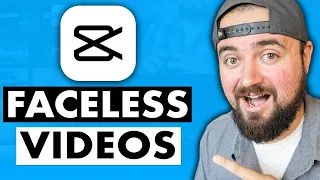 How To Make Faceless Voiceless Videos On YOUR PHONE! (CapCut Tutorial)