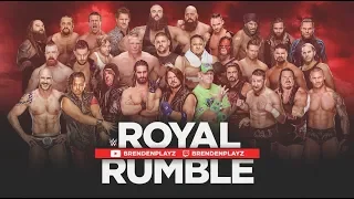 "WWE 2k18 Universe Mode" | "The Royal Rumble" | #54 (Royal Rumble PPV)