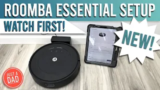 UNBOXING & SETUP of Roomba Combo Essential Y014020 Robot Vacuum & Mop