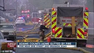 House totaled by fire in Adams County