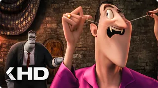 Frank Tries On Drac's Cape Scene | Hotel Transylvania 2 (2015)