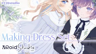 【VRoid β】Making Dress Set  "Sacred Rosemary"