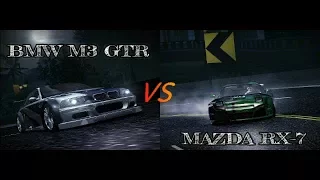 Need For Speed Carbon BMW M3 GTR vs Kenji