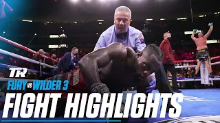 Tyson Fury Knocks Wilder Down 3 Times, Finishes Him In Highlight Fashion, Retains Belt | HIGHLIGHTS