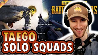 chocoTaco is Solo Squadding on Taego - PUBG Solo Squads Gameplay