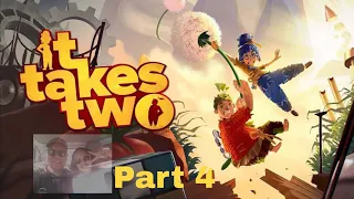 It Takes Two Gameplay Walkthrough - Part 4 (Playing with my Niece Nicah)