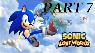 Sonic Lost World walkthrough part 7 - Lava Mountain + Ending