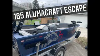 ALUMACRAFT ESCAPE 165 (TILLER) Walkthrough