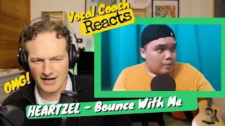 Vocal Coached Amazed by Beatboxer HEARTZEL "Bounce With Me" sub harmonic bass AMAZING!