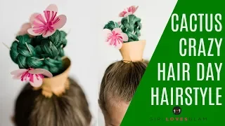 Cactus Crazy Hair Day Hairstyle