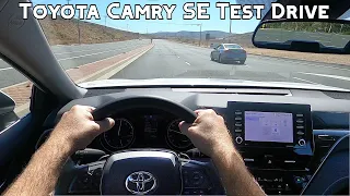 2023 Toyota Camry SE POV Test Drive