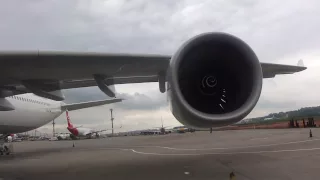 Sao Paulo - Munich on Lufthansa Airbus A340-600 (part 1)
