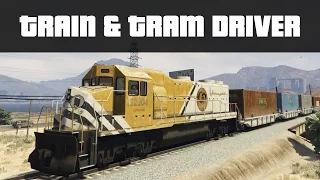 TRAIN & TRAM DRIVER (225MPH TRAINS!) | GTA 5 PC Mods