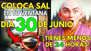 Coloca SAL En Tu Ventana el 10 de MAYO y NUNCA más te FALTARA DINERO | Ritual Budista