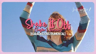 Taylor Swift - Shake It Off (Taylor's Version) | Karaoke / Instrumental